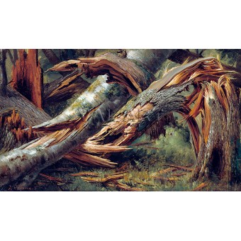 Паднало дърво (1839) РЕПРОДУКЦИИ НА КАРТИНИ